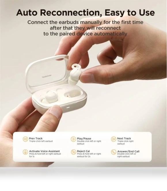 Soft Sleep Earbuds — In-Ear Headphones, JOYROOM