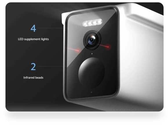 Solar Outdoor Camera Set — Security Cameras, Xiaomi