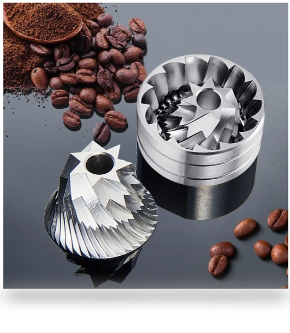7 Angle Hand Crank Coffee Grinder — Electric Blade Coffee Grinders