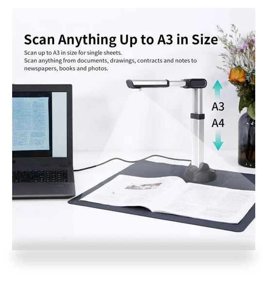 Document Scanner with 10-megapixel Camera Lens — Document Imaging Devices, GUCEE