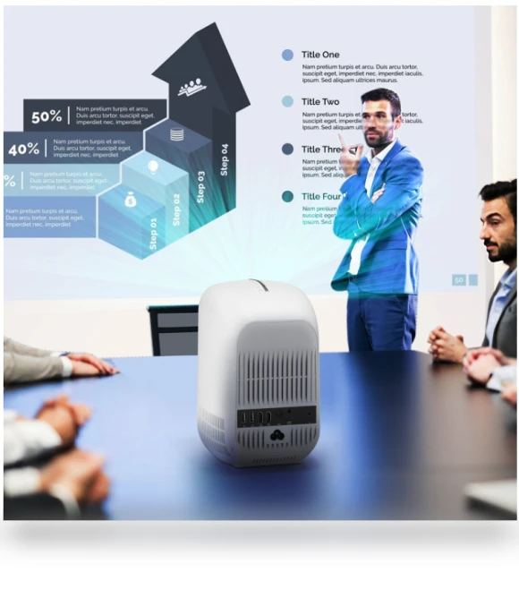 Portable Home Theater LED HD Digital Projector — Home Theater Projectors, Vivibright