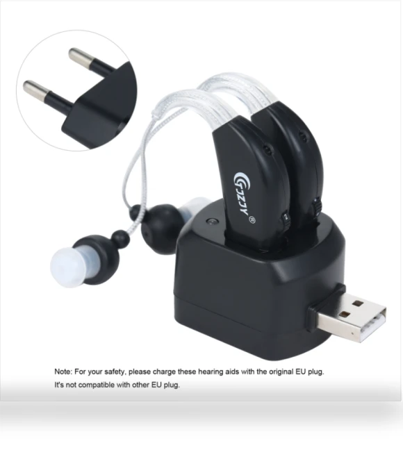 Rechargeable Hearing Aid Personal Speaker — Batteries & Chargers