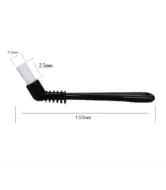 Short Handle Coffee Machine Cleaning Brush — Accessories