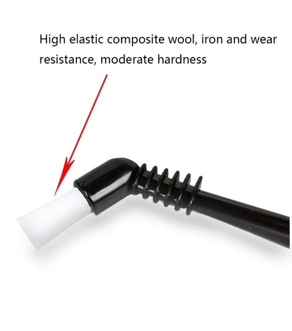 Short Handle Coffee Machine Cleaning Brush — Accessories