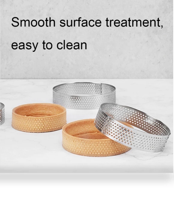 Stainless Steel Mousse Ring — Cake Rings