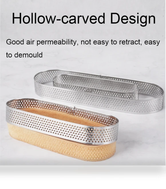 Stainless Steel Mousse Ring — Cake Rings