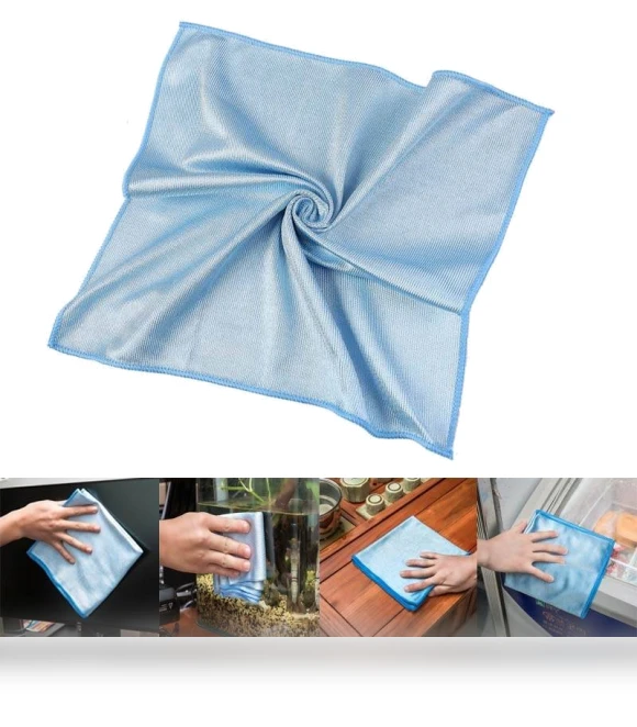 Ultra fine fiber glass wiping scratch free cleaning cloth — Cloths