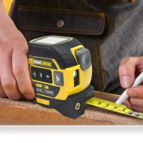 3-In-1 Infrared Laser Tape Measuring — Laser Distance Measuring Tools, Measurin