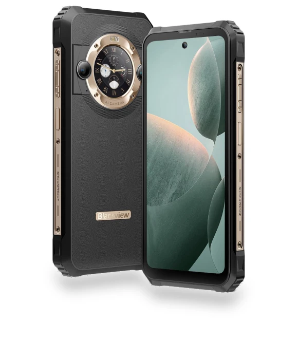 6.78-Inch 120Hz Display 12+512GB Dimensity 8020 8800mAh 5G Dual-screen Ruggedized Smartphone — Mobiles, Blackview