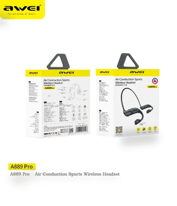 Air Conduction Earbuds — In-Ear Headphones, AWEI