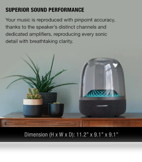Bluetooth Home Speaker with Superior Sound Performance — Portable Audio, Harman Kardon