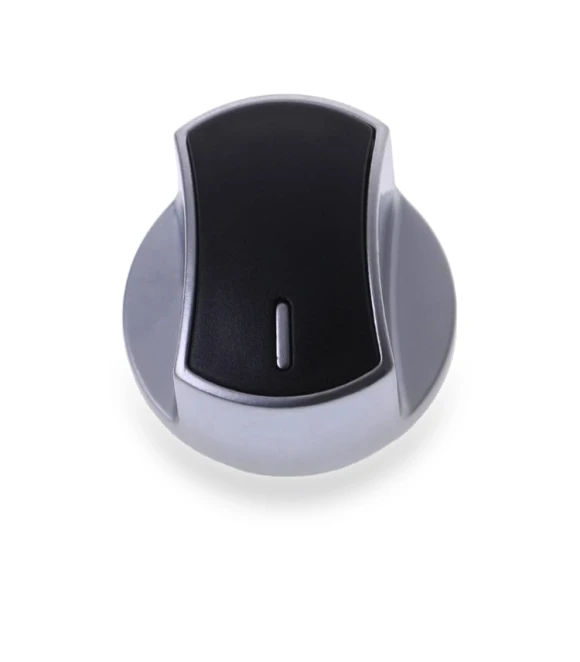 Gas Stove Knob Switch Metal Button Lighter Handle — Knobs