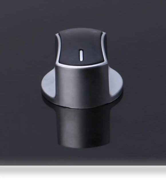 Gas Stove Knob Switch Metal Button Lighter Handle — Knobs