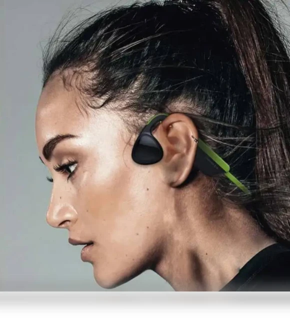 Open Ear Earpieces Sport Gaming Headphones — Over-Ear Headphones