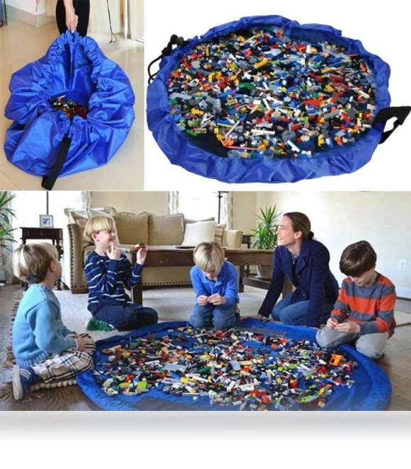 Portable Kids Toy Storage Bag — Toy Bags & Nets