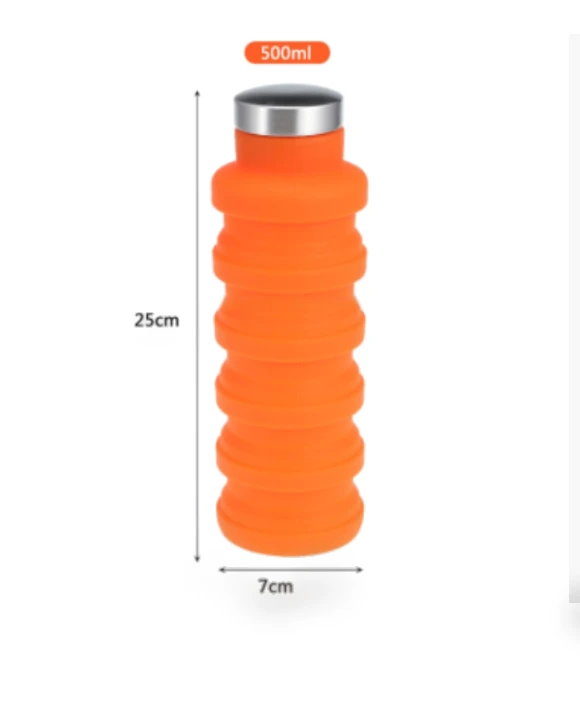 Portable Silicone Water Bottle — Hydration Essentials