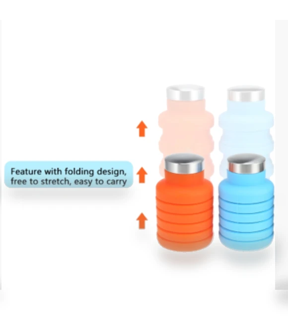 Portable Silicone Water Bottle — Hydration Essentials