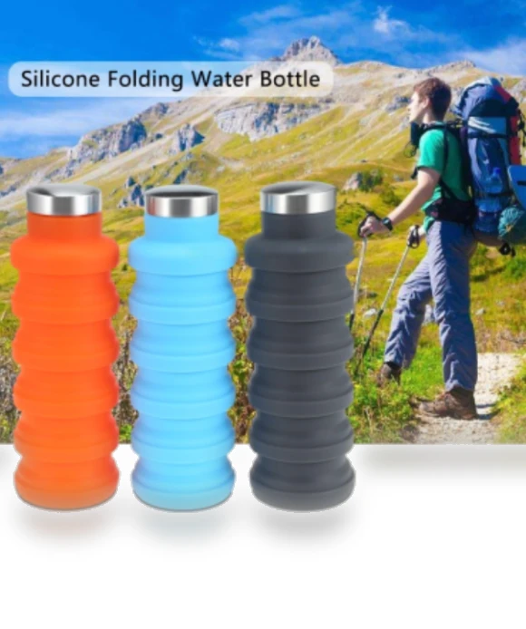 Portable Silicone Water Bottle — Hydration Essentials