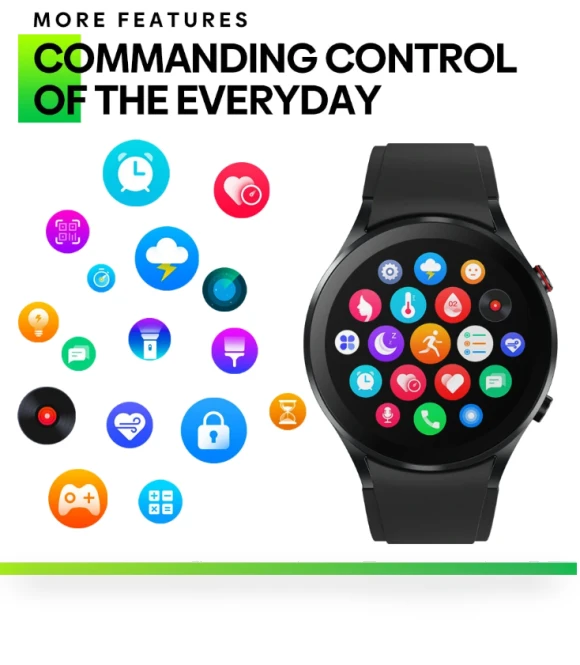 Smartwatch with Health Monitoring — Smartwatches, Zeblaze