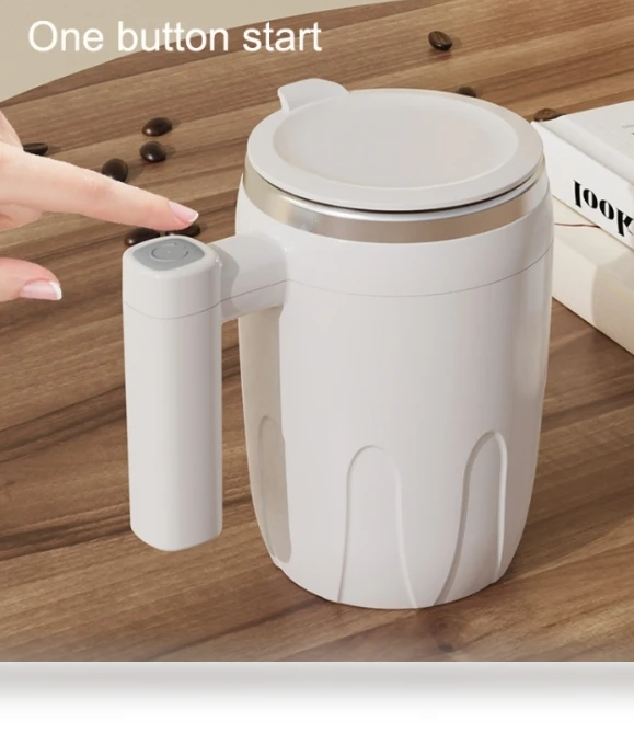 Automatic Stainless Steel Stirring Cup — Drink Stirrers