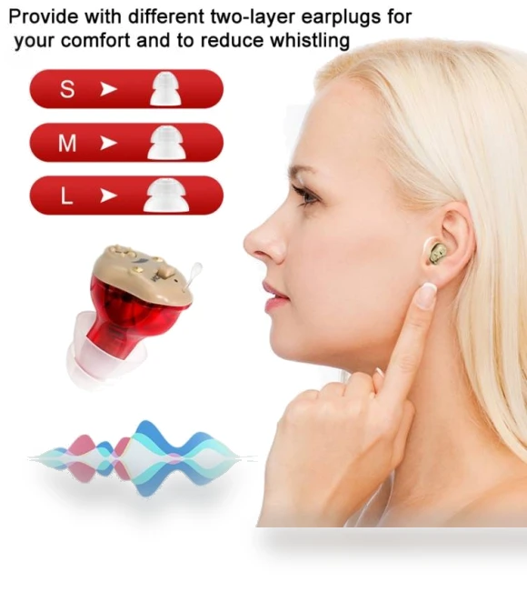 Binaural Magnetic Rechargeable Hearing Aid — Hearing Support