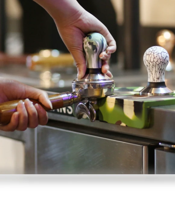 Colorful Silicone Frosted Handle Coffee Hammer — Coffee & Espresso Machine Components