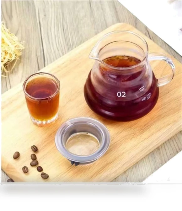 Heat-resistant Hand-brewed Coffee Glass Pot — Pots