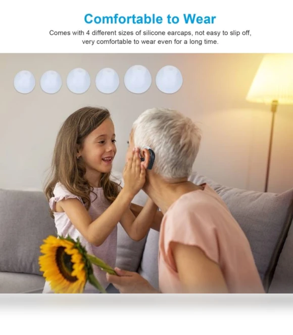 Rechargeable Hearing Aids for Seniors — Hearing Amplifiers