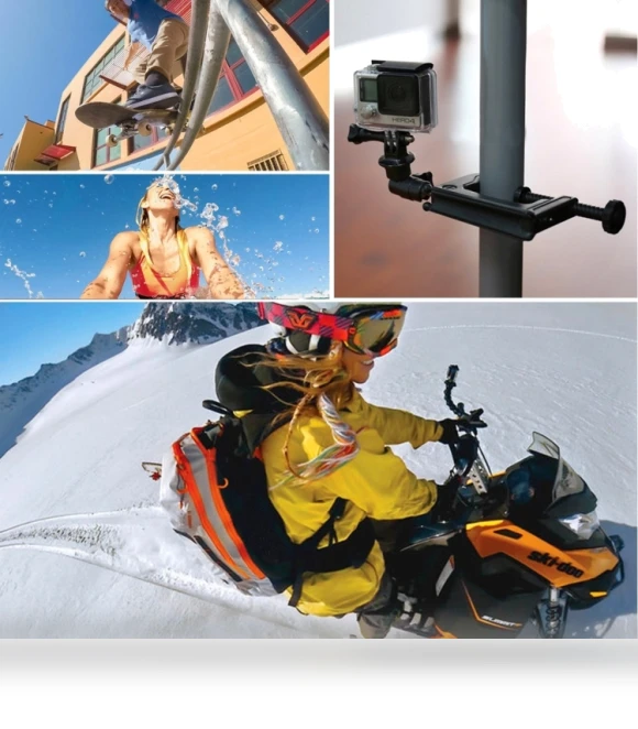 1/4 inch Screw Hole Tripod Mount CNC Adapter — Mounts & Clamps, PULUZ