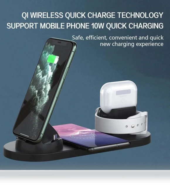 Wireless Charger 6 in 1 — Chargers, Zenez