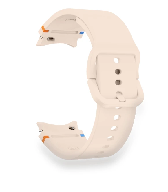 Flat Sewing Design Silicone Watch Band — Bands, Samsung