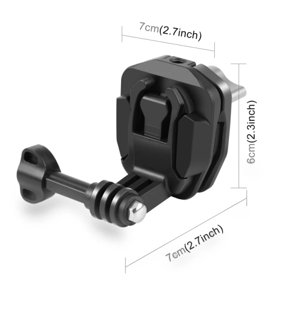 Motorcycle Windshield Action Camera Mount Clip — Camera Brackets, PULUZ