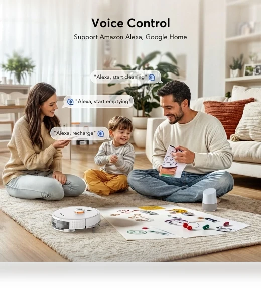 2in1 Robot Vacuum Cleaner & Pet Grooming Tool — Smart Cleaning Robots, Teendow
