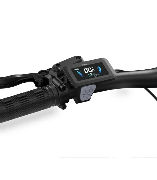Electric Bike with Hydraulic Brake and Mountain Tires — Electric Self-Balancing Scooters, Eleglide