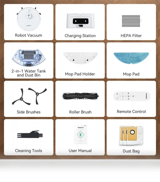 Robot Vacuum Cleaner — Smart Cleaning Robots, Tesvor