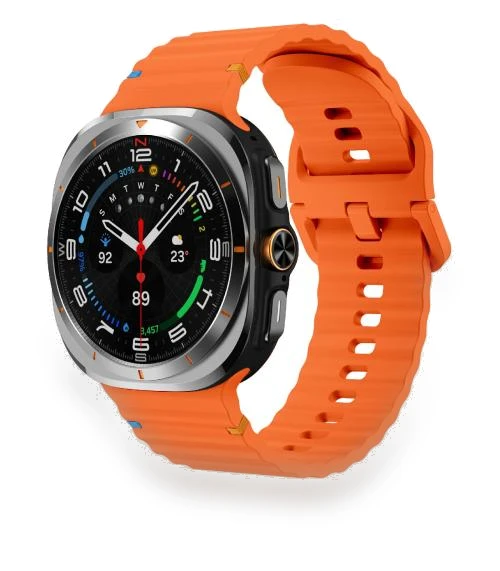 Wave Stitching Silicone Strap — Bands, Kalebol