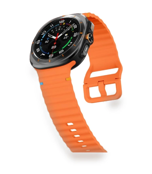 Wave Stitching Silicone Strap — Bands, Kalebol