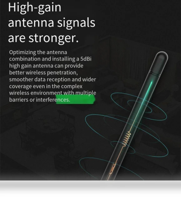 WiFi 6 Nano Wireless Dongle — USB, EDUP