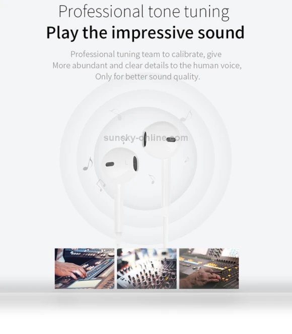 Wire Control In-Ear Earphone — In-Ear Headphones, JOYROOM
