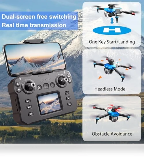4K Brushless Drones with Camera — Drones, Weavixol