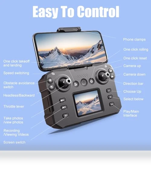 4K Brushless Drones with Camera — Drones, Weavixol