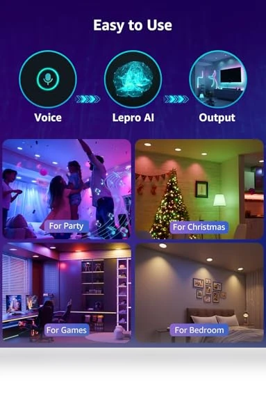 AI LED Smart Bulbs — Lighting Solutions, Lepro