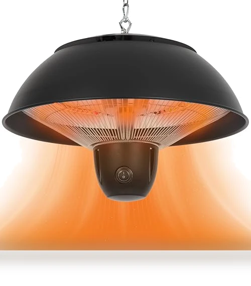Infrared Hanging Electric Patio Heater — Patio Heaters, SUNNFLAME