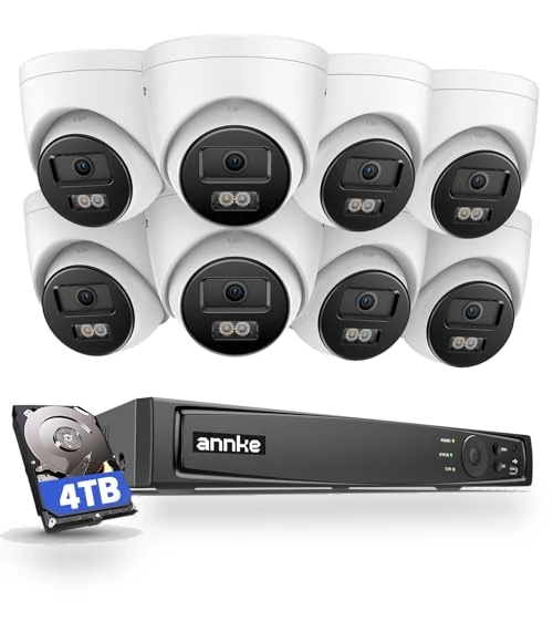 16CH 4K PoE Security Camera System — Smart Home Security, Annke