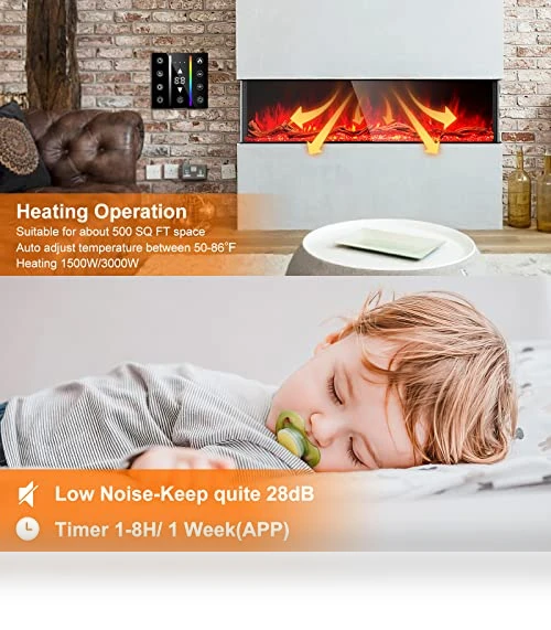 3 Sided Electric Fireplace Insert — Electric Heating Solutions, Cosmopolitan Fireplaces