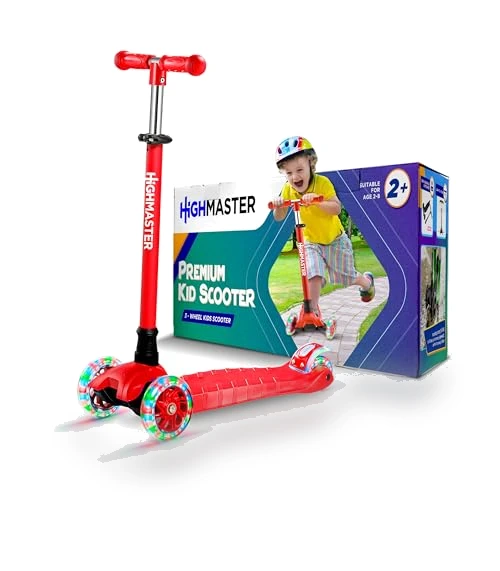 3 Wheel Kick Scooter for Children and Toddlers — Electric Vehicles, HighMaster