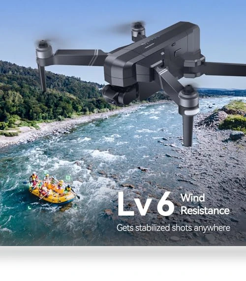 4K Camera Drone with Gimbal & EIS — Drones, Ruko