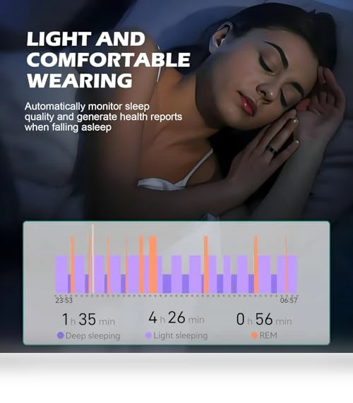 Fitness Tracker Ring — Smartwatches, YULUCKGO