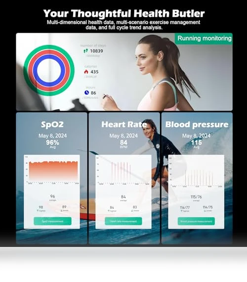 Fitness Tracker Ring — Smartwatches, YULUCKGO