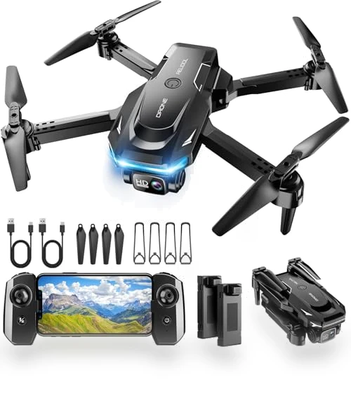 Foldable Remote Control Quadcopter with 1080P Camera — Drones & UAV Technology, RELIDOL